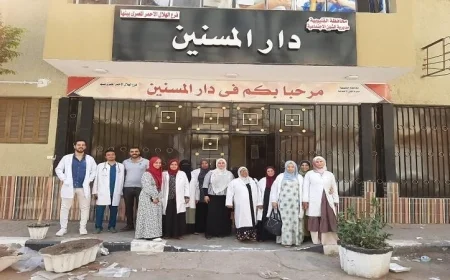 جامعة بنها تطلق مبادرة لمسة وفاء لدعم كبار السن في القليوبية