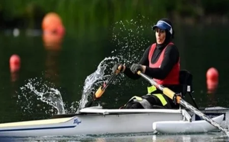 زهراء محمد تحقق إنجازًا كبيرًا بتأهلها لنهائي بطولة العالم للتجديف في الصين