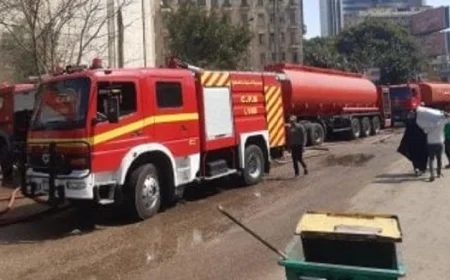 الحماية المدنية تتمكن من السيطرة على حريق هائل بمزرعة دواجن في أكتوبر