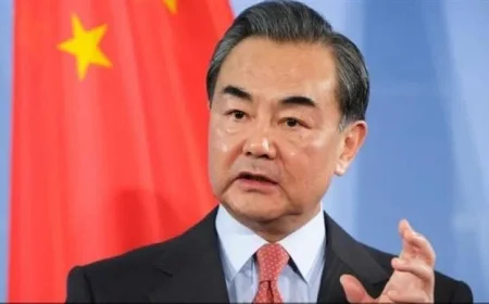 وزير الخارجية الصيني يؤكد أهمية الالتزام بحل الدولتين لتحقيق السلام