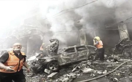 استشهاد 13 فلسطينيا وإصابات متعددة في قصف الاحتلال المستمر على مدينة غزة