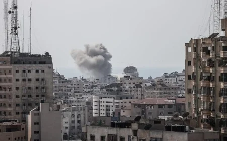 إطلاق مقذوفين من غزة والجيش الإسرائيلي يعترض أحدهما