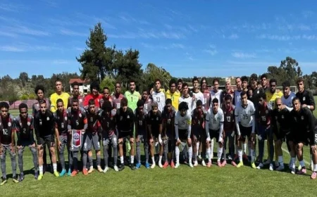 منتخب 20 سنة يكتسح نيو كاليدونيا بثلاثية نظيفة ويواصل تحضيراته القوية للمونديال