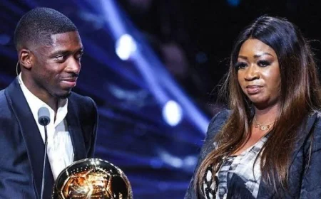 والدة عثمان ديمبيلي تكشف: الفوز بالكرة الذهبية لم يكن في مخططاتنا