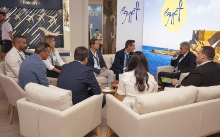 صور وزير السياحة يواصل اجتماعاته مع مسؤولي أبرز وكالات اليخوت الدولية