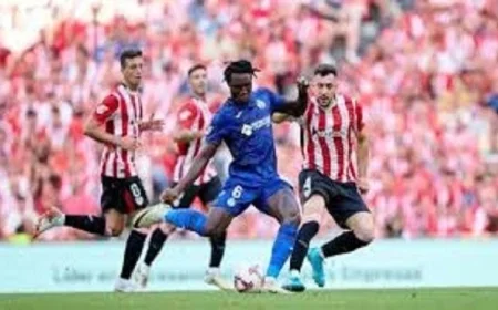 أتلتيك بلباو وجيرونا يتعادلان 1-1 في مواجهة مثيرة بالدوري الاسباني