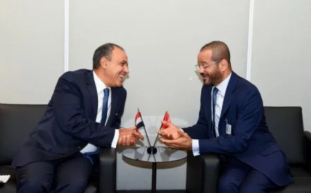 عبد العاطي يعلن التزام مصر الثابت بأمن دول التعاون الخليجي في محادثاته مع نظيره العماني
