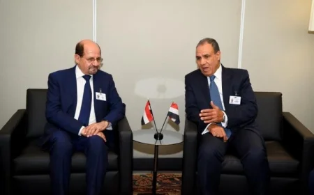 عبد العاطي يعلن بالصور دعم مصر الثابت لوحدة اليمن وسلامة أراضيه خلال لقائه بنظيره اليمني