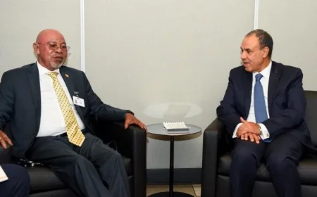 وزير الخارجية ونظيره الأوغندي يناقشان سبل تعزيز العلاقات الثنائية وتطوير التعاون المشترك