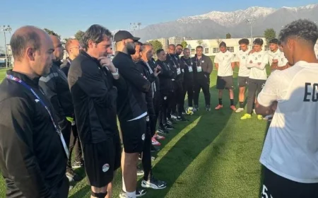 حماده الشربيني يحفز منتخب الشباب: ثقتي كبيرة في قدرتكم على إسعاد الجماهير في المونديال