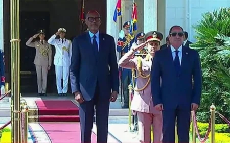 السيسي يشدد على ضرورة تعزيز التعاون الثنائي مع رواندا