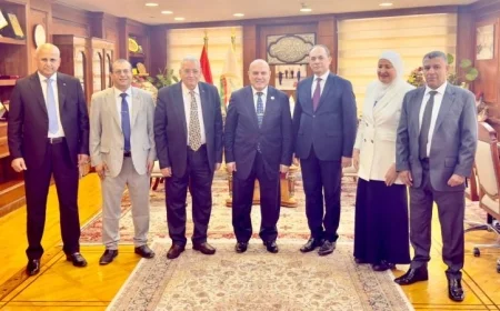رئيس النيابة الإدارية يرحب بوفد هيئة تدريس جامعة الأزهر في اجتماع مميز للتعاون الأكاديمي