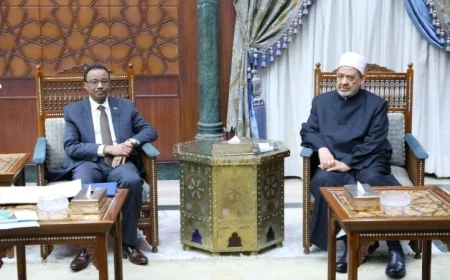 شيخ الأزهر يعزز التعاون مع وزير التعليم العالي والبحث العلمي السوداني لنهضة التعليم في السودان