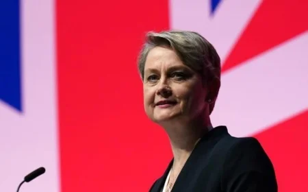 اعتراف بريطانيا بدولة فلسطين يسعى للحفاظ على أفق السلام تصريح وزيرة الخارجية البريطانية