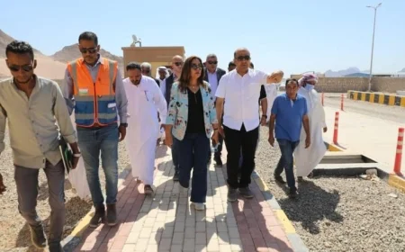 منال عوض تدعو لتسليم سريع للمدفن الصحي والمعدات لشركة زهرة جنوب سيناء