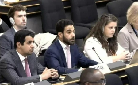 قطر تشدد على ضرورة مواصلة العملية السياسية الشاملة بمشاركة جميع مكونات الشعب السوري