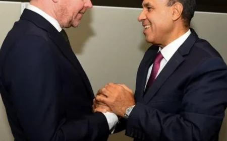 لقاء وزير الخارجية بنظيره الهولندي خلال الجمعية العامة في نيويورك