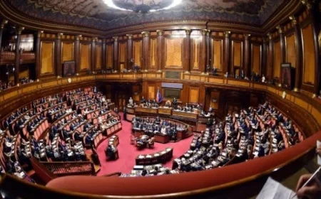 صراع محتدم في البرلمان الإيطالي حول أزمة غزة