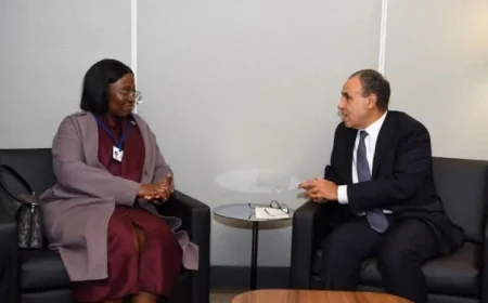 عبد العاطي يناقش تعزيز العلاقات الثنائية مع وزيرة خارجية موزمبيق