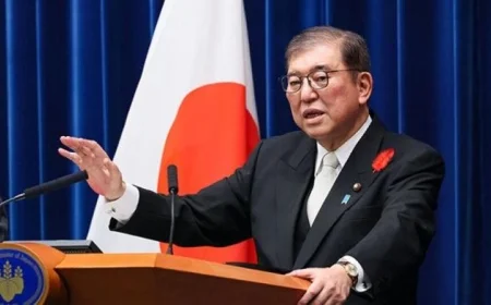رئيس وزراء اليابان يؤكد: اعتراف طوكيو بدولة فلسطين قريباً