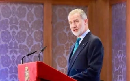 ملك إسبانيا: ضرورة التحرك ضد القتل والتجويع وتشريد مئات الآلاف في غزة