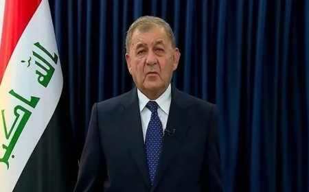 الرئيس العراقي يثني على تطور العلاقات مع فيتنام