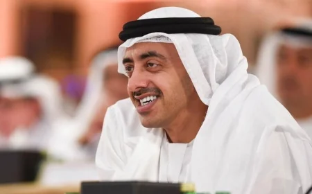 وزيرا خارجية الإمارات وإستونيا يعلنان عن مبادرة لتعزيز تعافي أوكرانيا