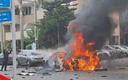 انفجار سيارة في تل أبيب يوقع إصابات حسب الإعلام الإسرائيلي