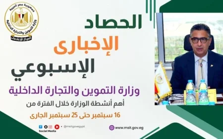 بالإنفوجراف التموين تكشف عن إنجازاتها خلال أسبوع 19-25 سبتمبر