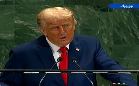 ترامب يؤكد أنه ضحية ويطالب بمعاقبة المسؤولين عن تعطل السلم الكهربائي