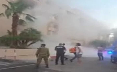 الجيش الإسرائيلي يؤكد استقرار الوضع في إيلات بعد انفجار طائرة مسيرة أمس