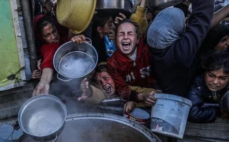 الأونروا توضح: ثلث أطفال غزة يعانون من الجوع خلال اليوم الكامل