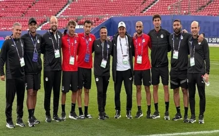 منتخب الشباب يستعد للمونديال بتفقد ملعب اليابان وإجراء تدريبات مكثفة