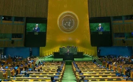 حماس ترى مغادرة الوفود خلال خطاب نتنياهو دليل عزلة إسرائيل المتزايدة