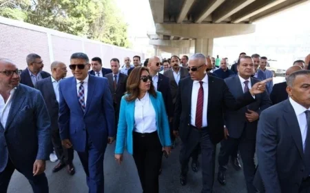 عوض والنجار يتابعان تحديث منطقة مستشفى بولاق الدكرور العام لتعزيز الخدمات الصحية