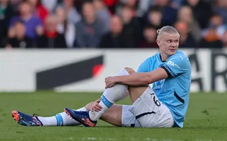 تشكيل مانشستر سيتي ضد بيرنلي في الدوري الإنجليزي: هالاند يقود الهجوم