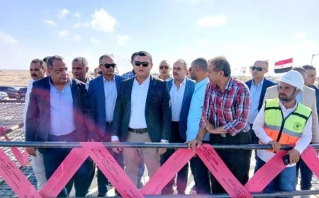 وزير الإسكان يزور محطة التحلية الكيميائية في مدينة العلمين الجديدة لتفقد التطورات الجديدة