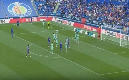 التعادل الإيجابي يشعل مواجهة خيتافي وليفانتي في الدوري الإسباني