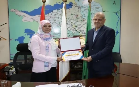 شركة مياه الفيوم تحتفي بموظفي قطاع المعامل المتميزين