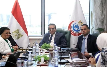 وزير الصحة والبنك الدولي يتفقان على تعزيز التعاون لمواجهة القضية السكانية