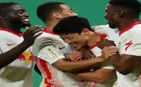 فوز لايبزيج المبكر على فولفسبورج يعزز مطاردته لكبار الدوري الألماني