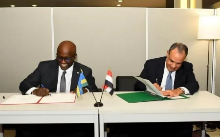 اتفاقية جديدة بين مصر ورواندا لإعفاء الجوازات الرسمية من التأشيرات تعزز التعاون الثنائي