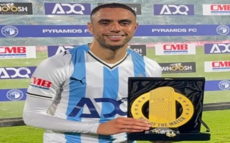 محمد الشيبي يتألق كرجل مباراة بيراميدز وطلائع الجيش في الدوري المصري
