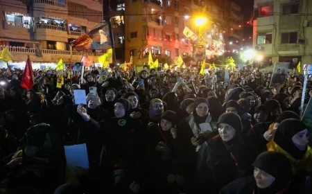 حزب الله يحيي الذكرى السنوية الأولى لاغتيال نصر الله