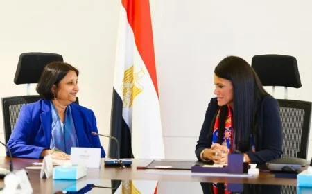 استقبال وزيرة التخطيط للمدير المالي لمجموعة البنك الدولي يعزز التعاون الدولي