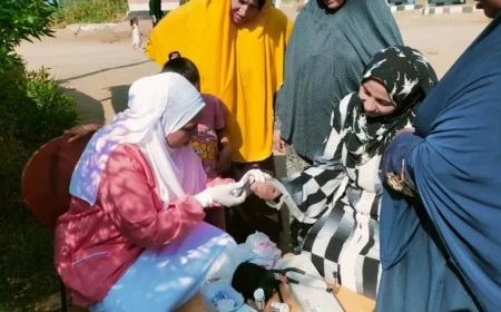 حملة “100 يوم” الصحية تقدم 105 ملايين خدمة طبية مجانية في 74 يوماً