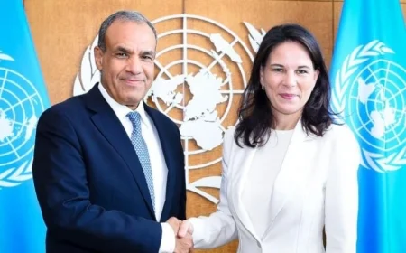 لقاء هام بين وزير الخارجية ورئيسة الدورة 80 للجمعية العامة للأمم المتحدة