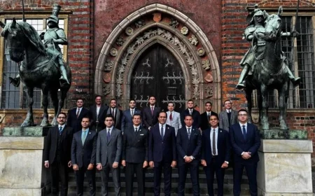 صور نادرة وفد النيابة العامة يستكشف فرص التعاون القضائي في ألمانيا