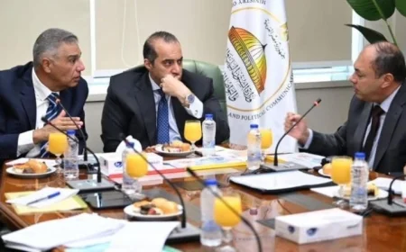 محافظ أسوان ورئيس هيئة تنمية الصعيد يناقشان تعويضات أهالي النوبة مع فوزي