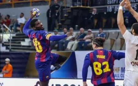 الزمالك يودع بطولة العالم لكرة اليد بهزيمة ثقيلة أمام برشلونة الإسباني 47-25